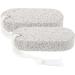 Stone For Feet Remover for Dead Skin 2 Pieces Pumice Stone for Heels Hands Palms Elbows and Body of Adults - Buy Online on GoSupps.com