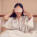 Slip Silk Sleep Mask Pink - 100% Pure Mulberry 22 Momme Silk Eye Mask with Elastic Band - Buy Online on GoSupps.com