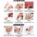 Runrayay 24pcs Heart Design Press On Nails - Medium Strass Fake Nails for Women & Girls | Acrylic Stick On Nail Art - Buy Online on GoSupps.com