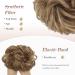 FESHFEN Messy Bun Hair Piece Scrunchie Updo Hair Extension in Brown & Blonde - 38g - Buy Online on GoSupps.com