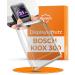 Wheeloo Bosch Kiox 300 protective cover I screen protector for Ebike I transparent & water-repellent IE bike display protection accessories