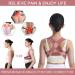 Posture Corrector Women Back Support Breathable Back Brace For Posture Corrector Adjustable Back Posture Corrector For Body Correction Back Shoulder And Spine Pain Relief (S) - Buy Online on GoSupps.com