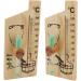 Versatile Sauna Hourglass & Thermometer | Premium Hourglass for Optimal Sauna Experience - Buy Online on GoSupps.com