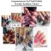LagunaMoon Gel Nail Polish Set - 6 High-Shine Pink Purple Blue Black Colours for Salon Quality DIY Manicure - UV LED Soak Off Varnish Kit - Buy Online on GoSupps.com