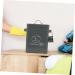 Amosfun 1 Set Simple Laundry Box Storage Box Flour Dispenser Enamelware Laundry Holder Grey Iron - Buy Online on GoSupps.com