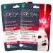 L'Oréal Paris Revitalift Laser X3 Triple Action Anti-Aging Sheet Face Mask Firms Brightens & Smoothes Skin Bandage Effect with Hyaluronic Acid & Peptide - 2 Packs of 1 Application