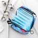 Marine Jellyfish Pattern Underwater Sanitary Napkin Storage Bags for Women & Teen Girls - Menstrual Cup Holder with Silent Insert - Colorful & Durable - Buy Online on GoSupps.com