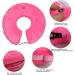 Ducomi Inflatable Hinges for Dogs & Cats - Post-Op Relaxation Freedom of Movement Scratch & Bite Prevention - Pink - Size L - Buy Online on GoSupps.com