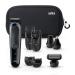 Braun Hair Clippers for Men, 9-in-1 Beard, Ear & Nose Trimmer, Body Grooming Kit, Cordless & Rechargeable with Gillette ProGlide Razor, Black/Blue, 9 Piece Set MGK3980