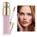 Blush For Cheeks | Blendable Moisturizing Milk Blush Soft Cheek Tint Matte Dewy Finish | Cheep Blush Lipstick Waterproof Cream Blush All Day Last Easy to Blend Natural Makeup Hersil 3#