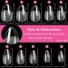 MAGIC ARMOR Short Almond Fake Nail Tips - 504pcs Full Cover Soft Gel Press on Nails for Nail Art Extension - 10 Sizes Coffin Nail Tips - Buy Online on GoSupps.com