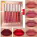 6-Piece Nude Lip Gloss & Matte Lipstick Set | Waterproof Long-Lasting Makeup | Non-Stick Cup Fade-Proof Lip Color - Buy Online on GoSupps.com