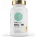 Biotin Tablets - 10 000 MCG Vegan B7 for Hair & Skin - 365 Tablets | High Dose 1-Year Supply - Buy Online on GoSupps.com