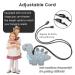 4Pcs Sensory Chew Necklaces for Kids - Teething, ADHD, SPD, Autism - Food Grade Silicone - Baby Teether Toy for Boys & Girls - Buy Online on GoSupps.com