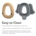 Nuby Natural Wood & Silicone Teether Elephant - Gray (80802) | 3M+ | Relief for Teething Babies - Buy Online on GoSupps.com
