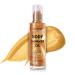 Shimmer Body Oil 2 Colors (2.8 Fl Oz (Pack of 1) Summer Body Glitter Moisturizing Light Shimmer Glow Non-Sticky Summer Body Luminizer and Illuminator Smooth (2.8 Fl Oz (Pack of 1) Gold)