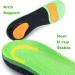 Alled Orthotic Insoles with Arch Support for Women Men - High Arch Inserts for Flat Feet & Plantar Fasciitis - Orthotics for Running & Walking - Size S (Men 7-8.5/Women 8-9.5) - Buy Online on GoSupps.com