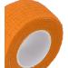 Self Adhesive Bandage Wrap - 10 Rolls Compression Wrap for Athletes | Elastic Fixation Bandage for Wrist & Ankle | Prevent Calluses | 0.98"x78.74" (Orange - Buy Online on GoSupps.com