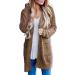 Hehiy Women's Winter Coat - Warm Hooded Outdoor Jacket & Sporty Long Parka in Plus Sizes - Stylish Black & Coffee Options - Buy Online on GoSupps.com