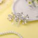 Xinzistar Wedding Hair Clips Bride Hair Clip Comb Bridal Bridesmaid Wedding Hair Accessories for Women Girls Diamante Silver Hair Clips Jewels Rhinestone Hair Clip Accessory for Bridesmaids - Buy Online on GoSupps.com