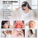 GHUKN Heated Eye Mask - Cordless Warm Compress for Puffy Eyes and Sinus Relief - Buy Online on GoSupps.com