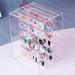 Nail Art Color Card Stand - Non-Slip Acrylic Manicure Exhibition Organizer for Worktops & Cupboards - Buy Online on GoSupps.com
