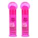 Bed Head After The Party Smoothing Cream - Sooths Flyaways Static Build Up & Frizz Humidity Protection Lightweight Shine & Body with Castor Seed Oil Al Hair Types 3.4 Ounce - 2 Pack