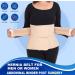 Moolida Abdominal Binder Post Surgery - XXL Nude Wrap for Men and Women | Belly Band Hernia Belt for Recovery from Hernia Surgery, C-Section & Natural Birth - Buy Online on GoSupps.com