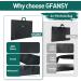 GFANSY Art Portfolio Tote Bag 24x36 | Soft Folder for Artwork | 600D Oxford Artist Case with 3 Storage Bags & Shoulder Strap - Buy Online on GoSupps.com
