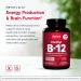 Jarrow Formulas Methyl B-12 Cherry 5000 mcg | 90 Chewable Tablets for Energy & Wellness - Buy Online on GoSupps.com