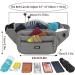 Bellbeat Waterproof Belt Pocket for Cell Phones Up to 6.8 Inches Ideal for Running Camping Cycling & Gymnastics | Unisex Design - Buy Online on GoSupps.com