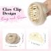 REECHO 2 PCS Mini Claw Clip in Messy & Cat Ears Hair Bun Extensions Wig Accessory Updo Hairpieces for Women Girls (Pack of 2-3.5" Wavy Medium Blonde with Pale Highlights) Pack of 2 - 3.5" Wavy Medium Blonde with Pale Highlights - Buy Online on GoSupps.com