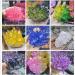 450-550g Dropshipping Natural Raw Quartz Crystal Cluster Specimen Rainbow Aura Quality Gemstone Stone Home Decor Crystal Cluster (Color : Pink Yellow) - Buy Online on GoSupps.com