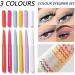 Matte Coloured Eyeliner Set - 3 Waterproof Eyeliner Pencils in Cyan Blue and Purple Shades for All-Day Wear - Buy Online on GoSupps.com