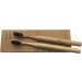Bamboo Toothbrushes 2-Piece Set | Eco-Friendly 100% Recyclable with Bamboo Handle & Activated Carbon Bristles - Buy Online on GoSupps.com