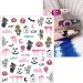 JMEOWIO 9 Sheets Halloween Nail Art Stickers Decals Self-Adhesive Skull Horror Ghost Pink Pumpkin Spook Nail Supplies Nail Art Design Decoration Accessories - Buy Online on GoSupps.com