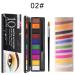 VigCebit Face & Body Painting Palette - 10 Water Activated Colors for Kids & Adults - Perfect for Parties & Events - Buy Online on GoSupps.com