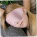 FRCOLOR 1pc Plush Blackout Sleep Eye Shade for Adults - 3D Eye Cover Patches for Naps & Sleeping - Soft Pink Eye Mask - Buy Online on GoSupps.com