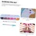 MAGICLULU 2 Sets Manual Drilling Pen Nail Art Pen Materiales Para U as Kit De Manicura Rhinestone Pointing Pen Nail Kits Rhinestone Painting Tool Pc Nail Supplies Diamond Manicure - Buy Online on GoSupps.com