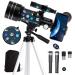 Telescope for Kids Astronomy Beginners - 15X-150X High Power Astronomical Refractor Telescope Portable Travel Telescope for Adults Perfect Christmas Astronomy Gifts for Kids, Space