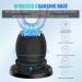 EGGIS Automatic U-Shaped Ultrasonic 360 Toothbrush with Whitening Blue Light - IPX7 Waterproof, Wireless Charging - Black - Buy Online on GoSupps.com
