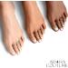 Couture White Glossy Gel Pedicure Strips - DIY Salon-quality Pedicure Kit with UV Light | Adora Couture - Buy Online on GoSupps.com