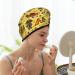 Hair Towel Wrap - Quick Drying Towel Turban with Button | Forest Guard Hair Drying Solution - Buy Online on GoSupps.com