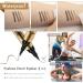Crayon sourcils liquide 3D Tatouage Crayon Sourcils avec 4 conseils Crayon Imperm able & Longue Dur e Sourcil pour le Maquillage Naturel Micro crayon pour femmes et filles (Marron fonc ) 02#Marron Fonc + Eyeliner (Noir) - Buy Online on GoSupps.com
