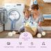 Buy 100% Organic Wool Dryer Balls 6 Pack - Natural Fabric Softener Reduce Wrinkles Lint Free & Anti-Static - Eco-Friendly Laundry Solution - Buy Online on GoSupps.com