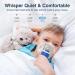 Portable Self-Cleaning Inhalation Device - Quiet Inhaler with Adjustable Spray & 2 Atomizer Membranes for Kids & Adults - Buy Online on GoSupps.com