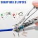 Grooming Essential: DRMODE Large Toe Nail Clippers for Thick Nails - Sharp Curved Blade, Heavy Duty Cutter for Men & Seniors - Includes Nail File - Buy Online on GoSupps.com