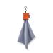 Carson Stuff-It Microfiber Lens Cloth Cleaning System for Eyeglasses Smartphones Tablets Optics Lenses Cameras and More 6.25'' x 6.25'' - Orange (SN-40OR) Orange Stuff-It (Small)