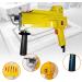 ZIOKOK Tufting Gun - 2-in-1 Electric Carpet Rug Weaving Machine Starter Kit - Yellow - Buy Online on GoSupps.com