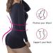 +MD Women's Compression Slimming Shirt - Tummy, Waist, and Bust Shaper | Long Sleeve Thermal Underwear - Black, Medium - Buy Online on GoSupps.com